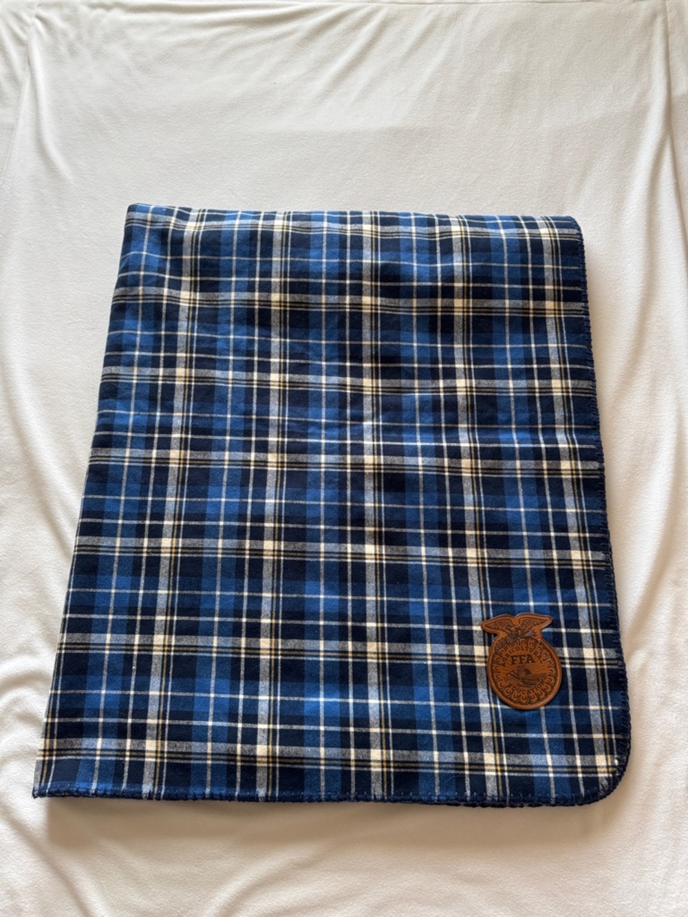 FFA Sherpa flannel blanket